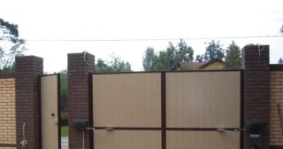 Купить распашные ворота автоматические Лесной, цена от 3782 руб.
