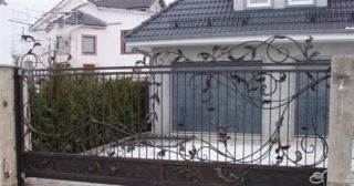 Купить откатные ворота кованые Лесной, цена от 2798 руб.